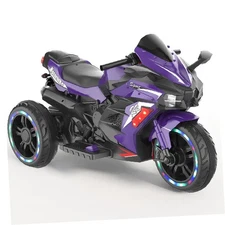 12V Rechargeable Children’s Motorcycle Toy with Ergonomic Seat Anti-slip