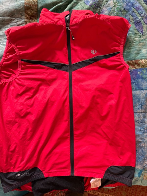 Pearl Izumi Cycling Vest - Men's Large Red