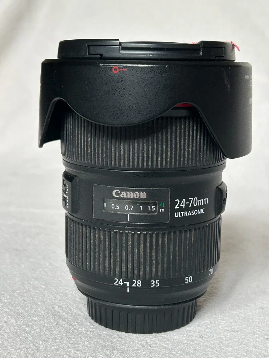 Canon EF 24-70mm f/2.8 L USM おまけ純正フード付 REVIEW – CANON EF
