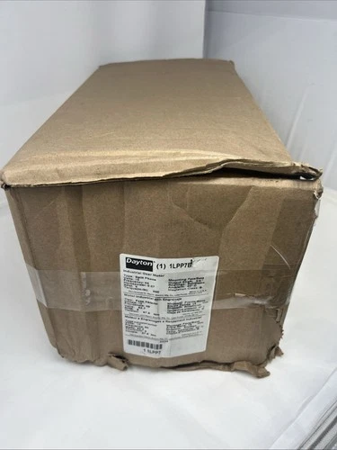 Dayton Industrial Gear Motor 1LPP7B, Single Shaft, Split-phase, 6RPM, 3/4” Shaft