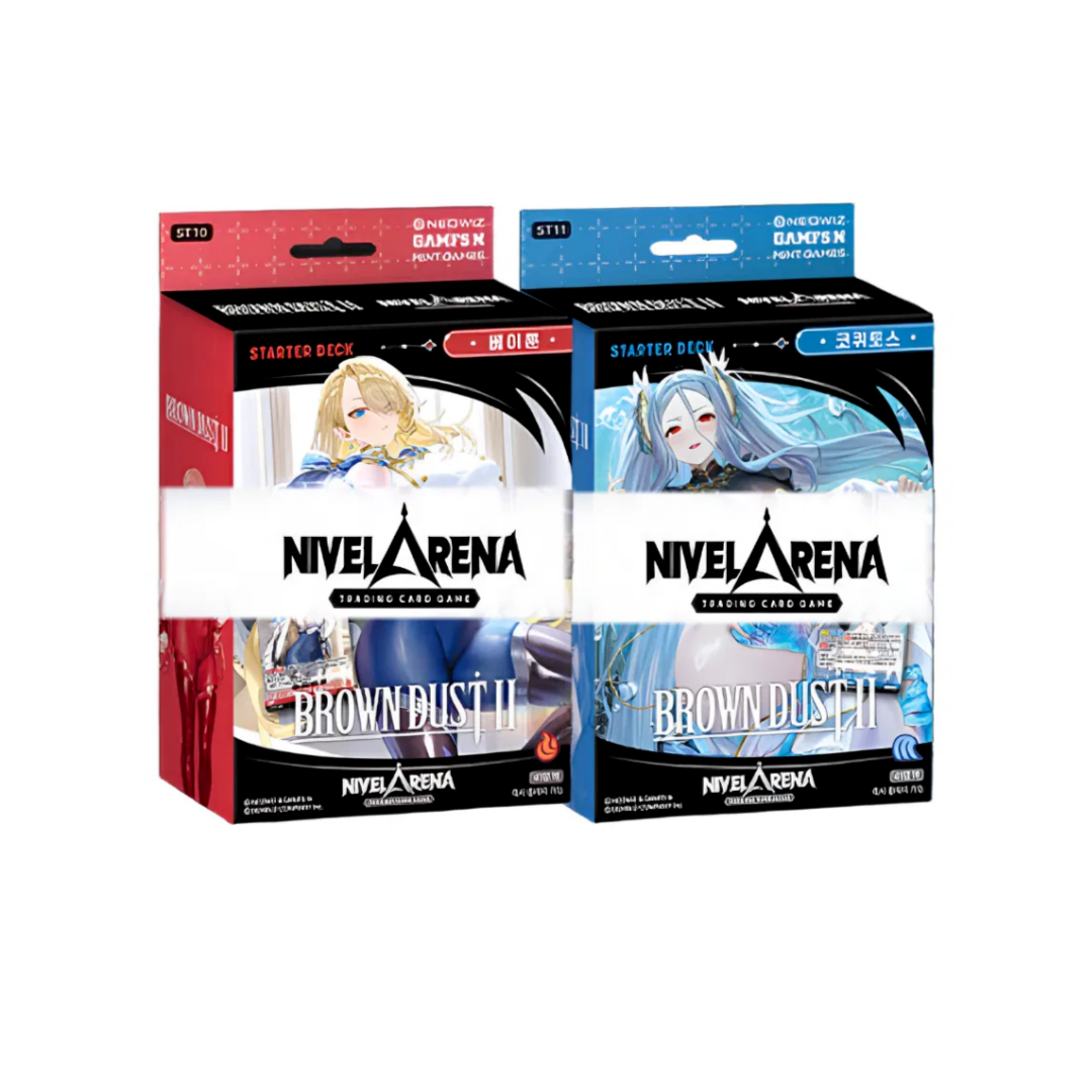 [NIVEL ARENA] Starter Deck Card Brown Dust 2 SET (ST10 Beirun / ST11 ...