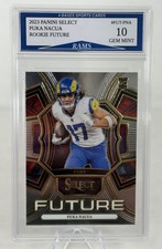 2023 Panini Select Puka Nacua L.A. Rams Future Rookie Card . rookie card picture