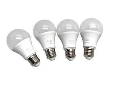 Philips Hue Essential Smart LED A60 E27 8W Glühbirnen-Set - 4 Stück B-WARE