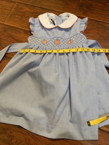 Girl’s 4 T Southern Smocked Company Check Dress