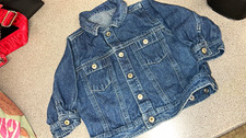 Y2k baby denim jacket 6-9M
