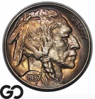 1937-D Buffalo Nickel *Major Key Date, 3 Legged Variety* Near Gem BU++