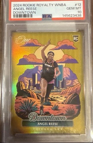 2024 Panini Rookie Royalty WNBA Angel Reese Downtown #12 PSA 10
