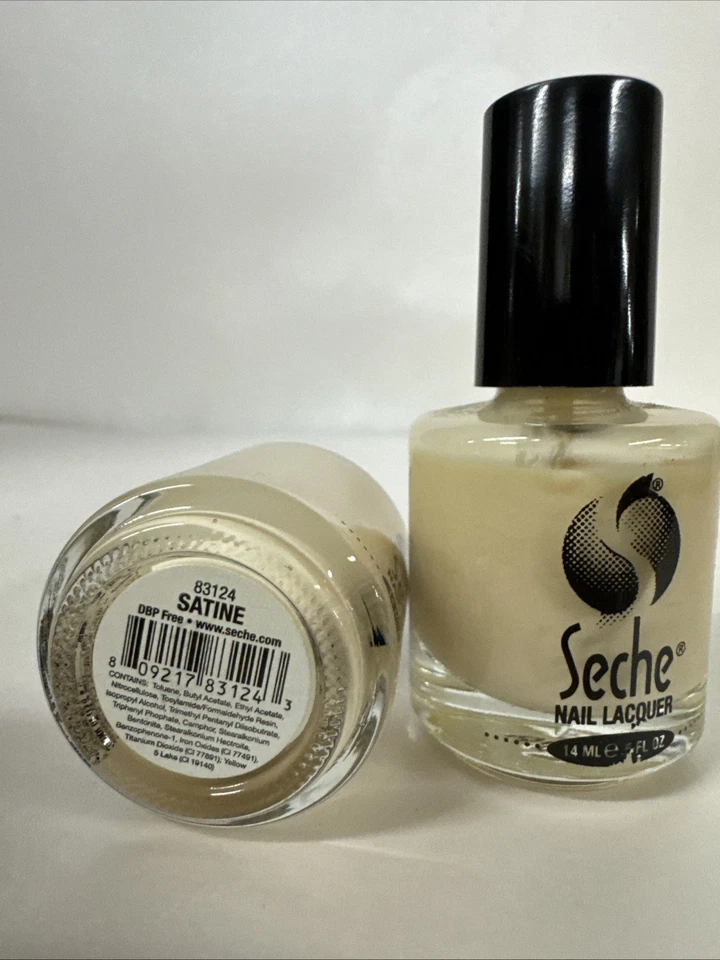 Paquete de 2 - Esmalte de uñas Seche KLEANCOLOR .5 fl oz SATINA Foto 3 de 4