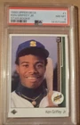 1989 UPPER DECK KEN GRIFFEY JR STAR ROOKIE RC PSA 8
