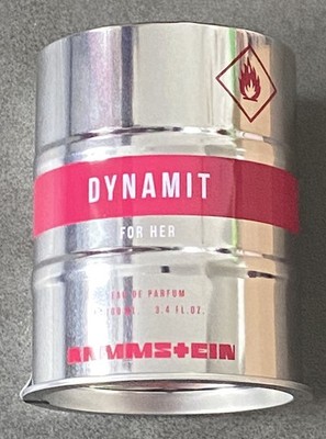 425,00 /Liter - Rammstein Dynamit 100ml Eau de Parfum für Damen, neu