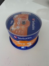 50 DVD-R VERBATIM vergini 16X SILVER Advanced Azo 4,7GB 120minuti DVD