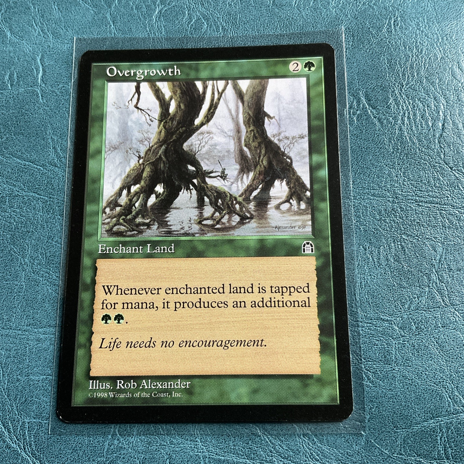Overgrowth Stronghold Regular NM/LP MTG
