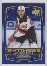 2023-24 Upper Deck Engrained Synthesis Blue Jack Hughes #S-8 15ok