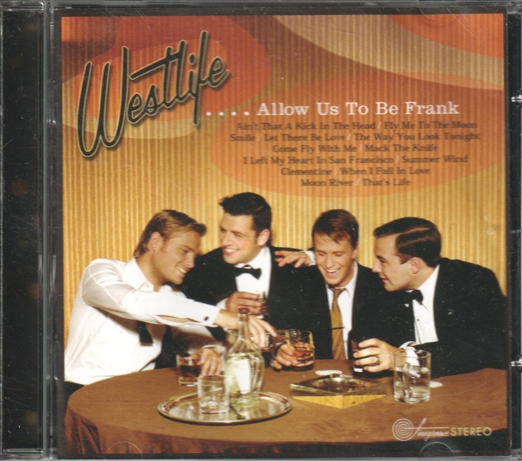 Westlife Allow Us To Be Frank CD Europe Rca 2004 82876651052