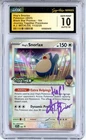 CGC GEM MINT 10 Auto 10 Signed AJ Beckles Hop's Snorlax 184 (Prerelease) Promo
