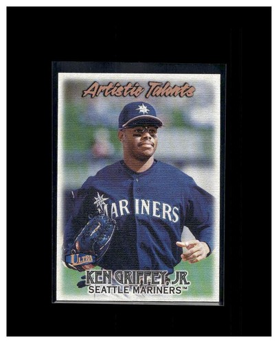 Ken Griffey Jr #1 — 1998 Ultra Artistic Talents baseball card