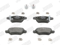Jurid 573010J Bremsbelagsatz, Scheibenbremse For Chevrolet Chrysler Opel Vauxhal