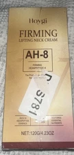 HOYGI AH-8 Firming Lifting Neck Cream Roller Skin Moisturizing 120g  Exp3/28