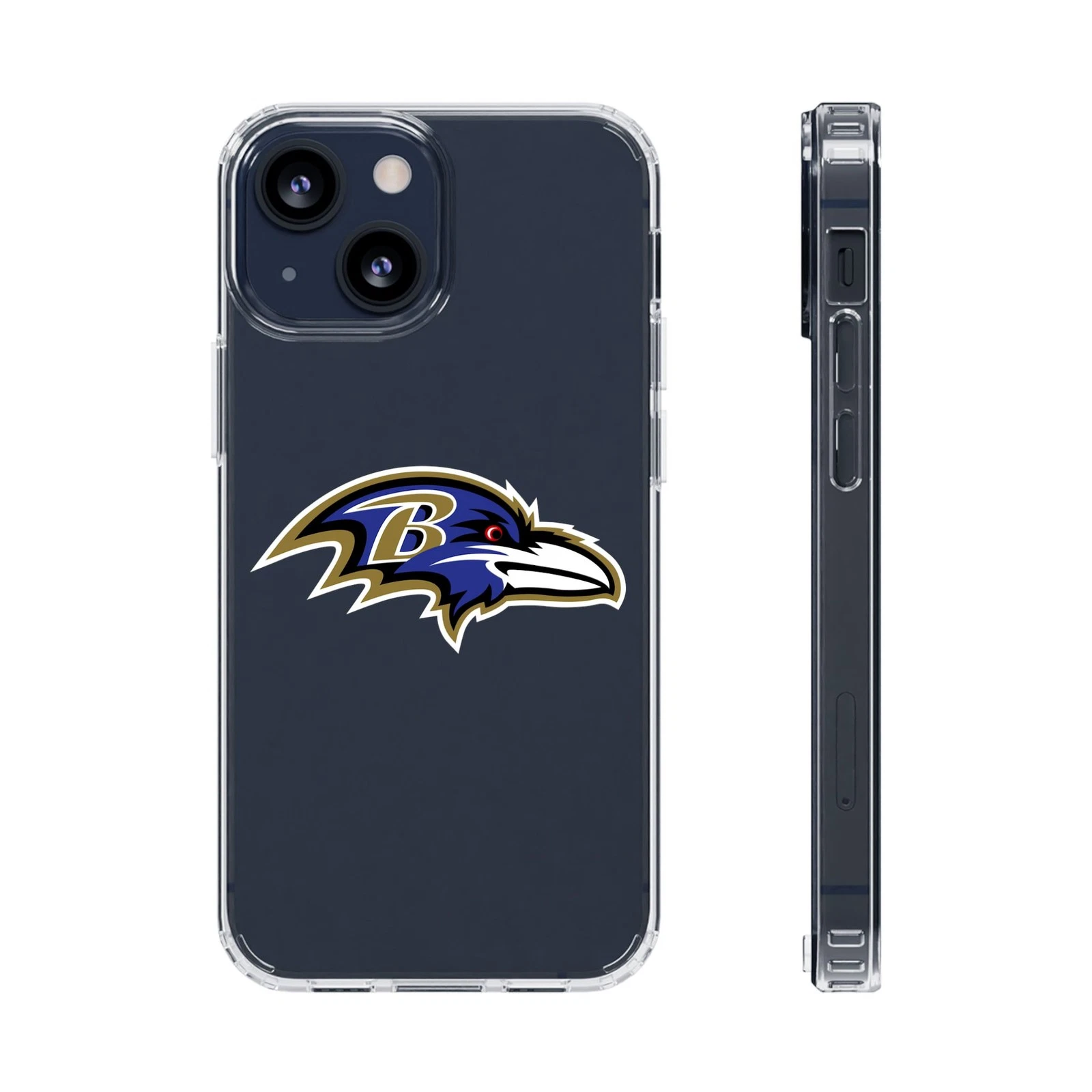 Baltimore Ravens Clear Phone Case for iPhone