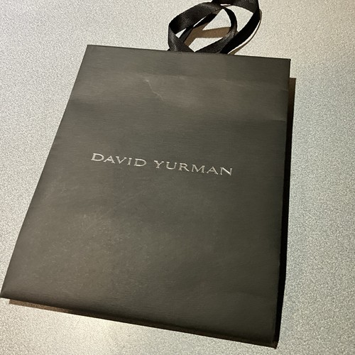David Yurman - JEWELRY SHOPPING PAPER BAG 9.75X7 7/8 X 3.75 - Picture 6 of 6