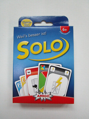 Amigo - Travel-Box - Solo - Weil's besser ist - Kartenspiel - ab 6 Jahre