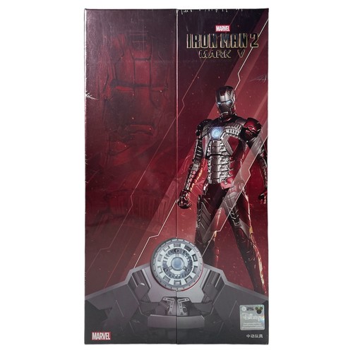 ZD Iron Man Ironman MK1-Mk7 MK42 MK45 MK85 War Machine Figur Sammlung Neu Box - Bild 37 von 98