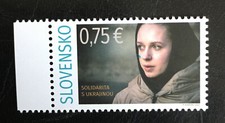 SLOVAQUIE 2022 : timbre solidarité avec l'Ukraine