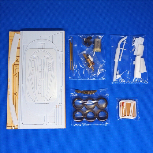 Micro rimorchiatore M3 1:18 220 mm modellino in legno kit nave modello RC kit modellino in legno USA - Foto 7 di 8