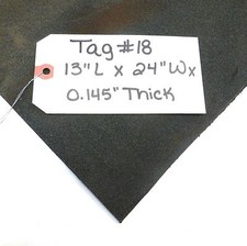 UNKNOWN BRAND CONVEYOR BELT, POLYESTER BLACK NITRILE, 13' x 24"