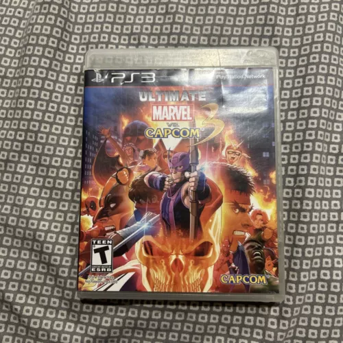 Ultimate Marvel vs. Capcom 3 (Sony PlayStation 3, 2011) Complete No Manual