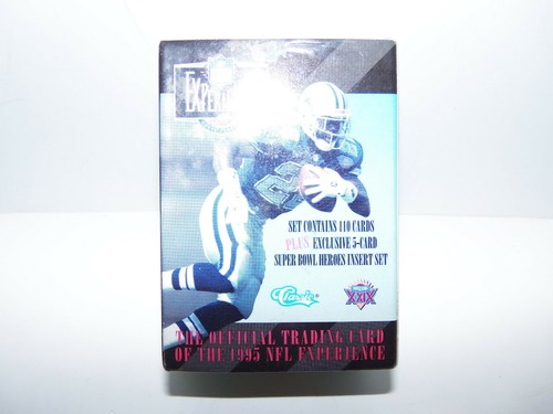1995 Classic NFL Experience 115 Card Factory Sealed Football Set w INSERT SET - Picture 6 of 10