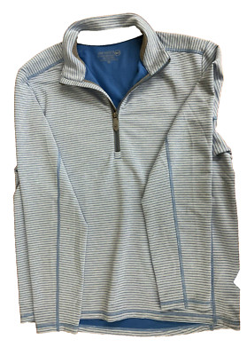 Vineyard Vines Mens Jim Nantz Quarter Zip Size Medium Long Sleeve