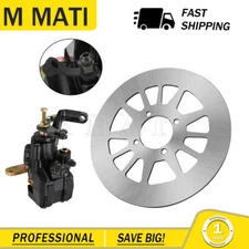 Brake Disc Rotors & Rear Bkare Caliper for Yamaha Warrior 350 YFM350X 1990 -2004