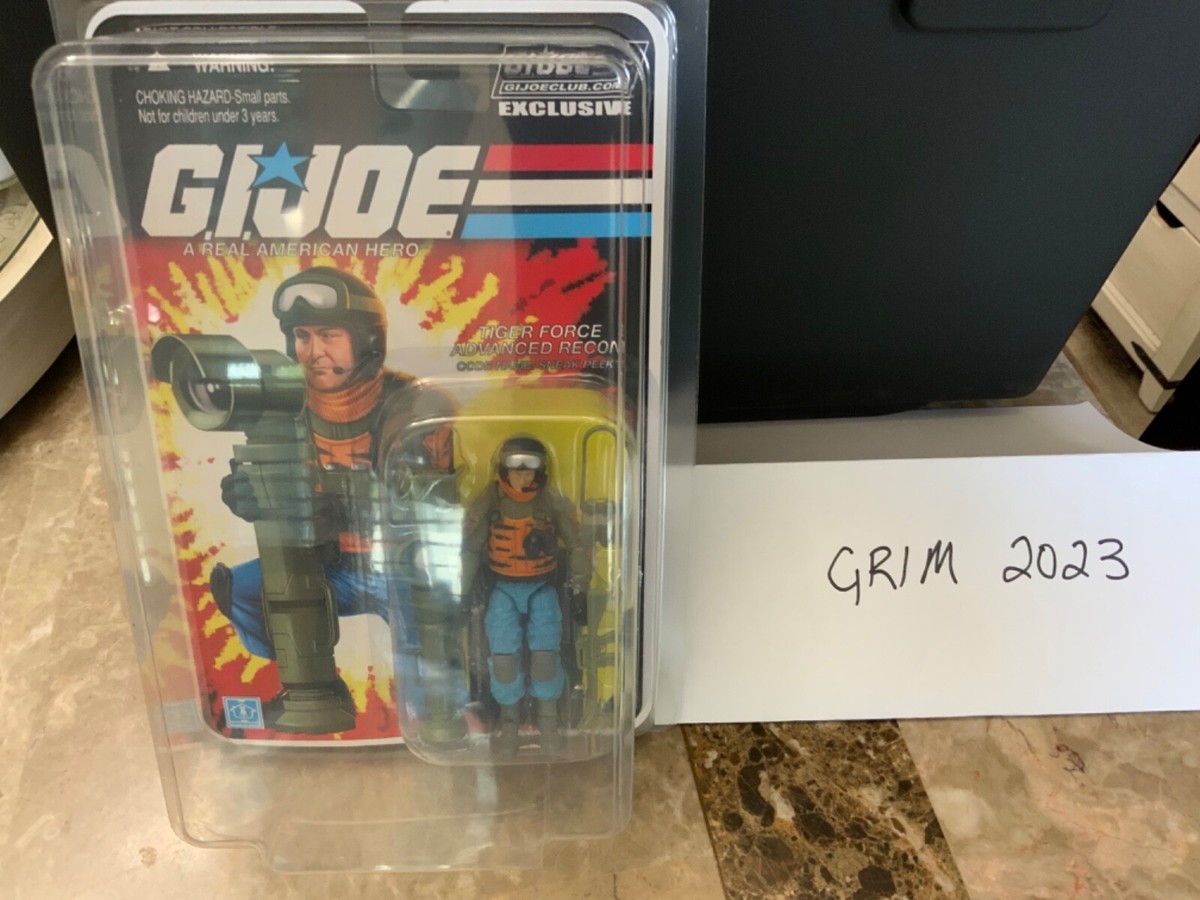 2015 GI JOE COLLECTOR'S CLUB Exclusive FSS 4-11 Tiger Force Recon SNEAK  PEEK MOC