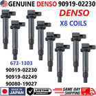 GENUINE DENSO Ignition Coils For 1998-2009 Toyota & Lexus 4.3L 4.7L, 90919-02249