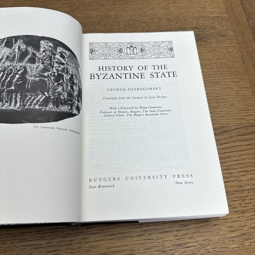 George Ostrogorsky HISTORY OF THE BYZANTINE STATE 1957 Rutgers University Press - Foto 11 di 24