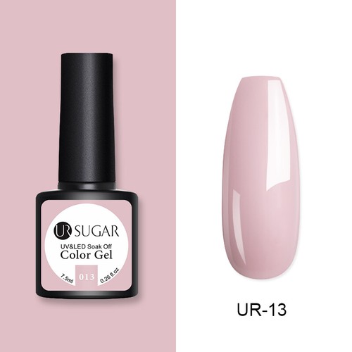 UR SUGAR 172 Colors UV Gel Polish Glitter Purple Top Base Gel Gel Varnish 7.5ml - Picture 19 of 119