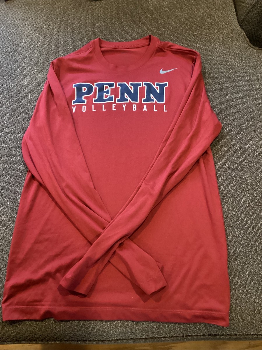 University Of Pennsylvania Volleyball Nike Long Sleeve Tee Womens