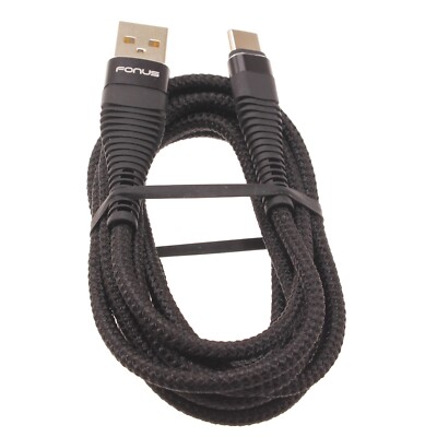 Long 10ft Long USB-C Cable Charger Cord Type-C Power Wire for Smart Phones