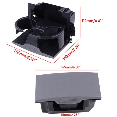 Portavasos consola central trasera para Nissan Frontier Xterra 96965-ZP00C 2005-2019 - Imagen 3 de 9