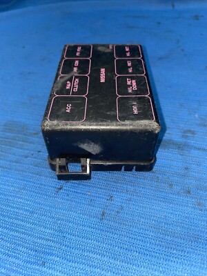 89-94 Nissan 240sx S13 Fuse Relay Box Cover Lid Fuse Panel OEM