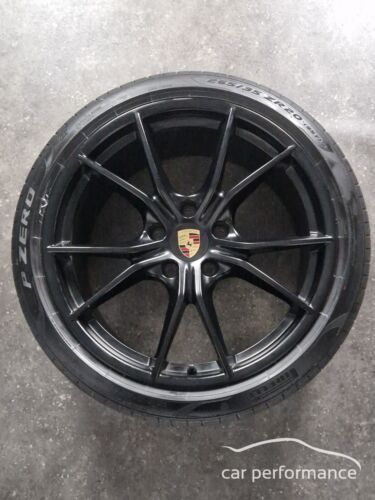 Porsche 982 20 Zoll S4 Felgen 20 Zoll, Sommerräder Cayman Boxster, black - Bild 5 von 12