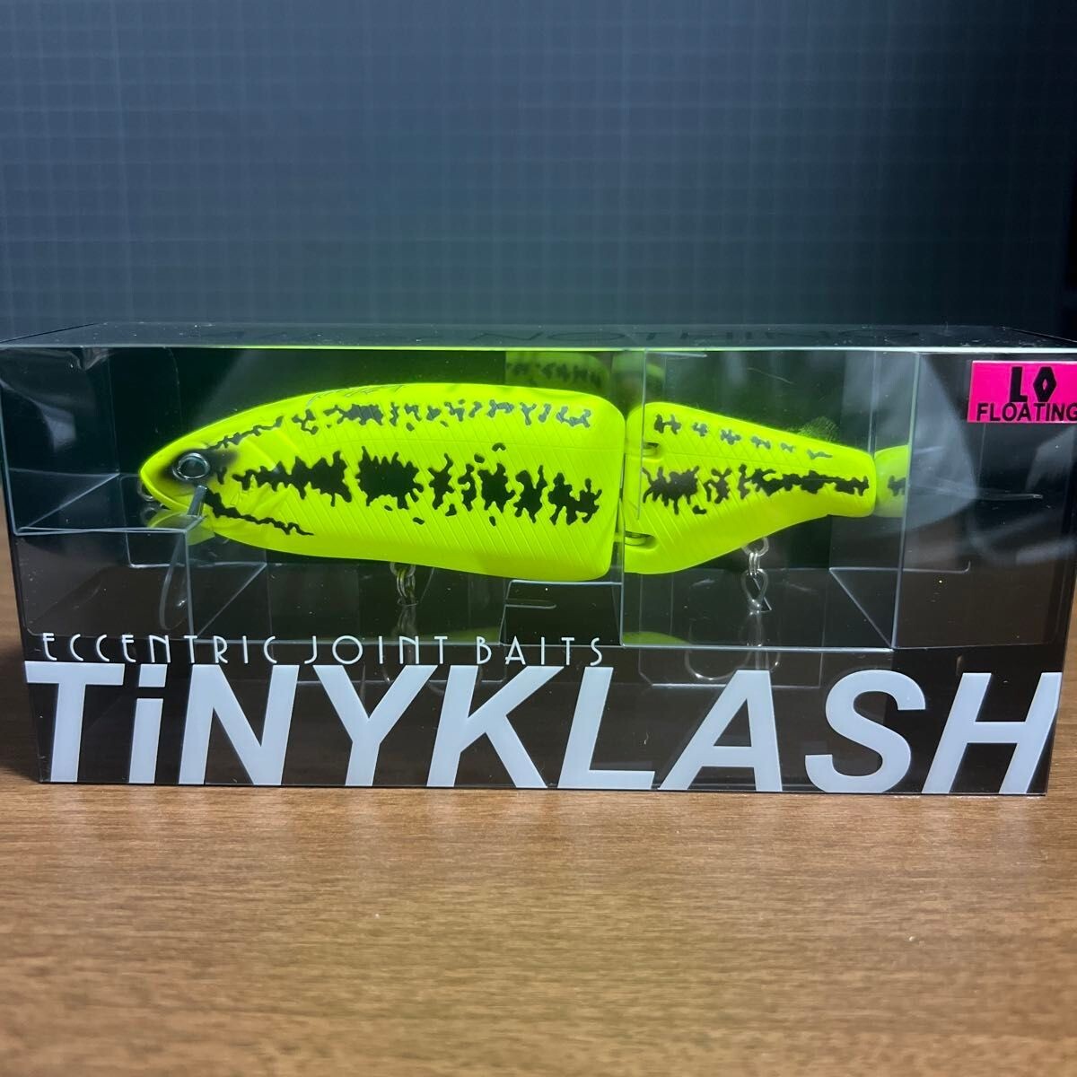 DRT TINY KLASH Shock Lemon Low Swimbait Glide Bait Bass