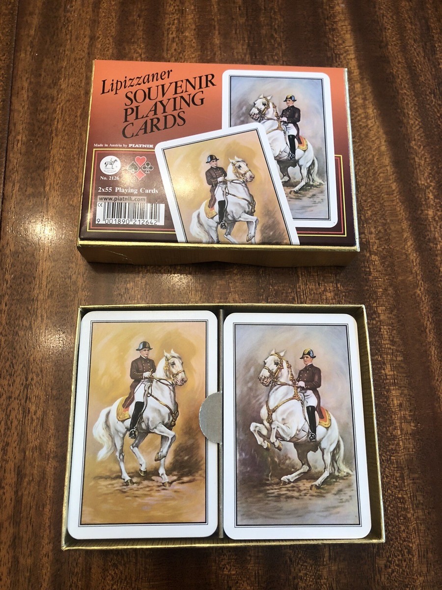 PIATNIK製 トランプ リピッツァナー(軽種馬) Lipizzaner I