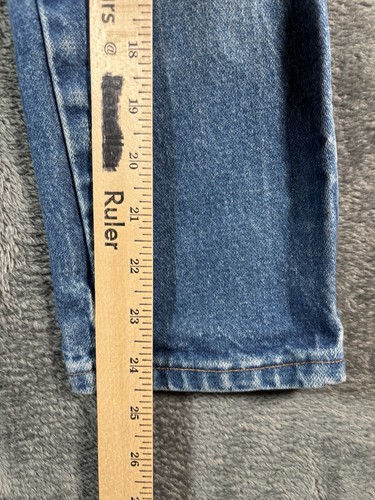Wrangler Jeans Youth 5 Regular Blue Cowboy Cut 13MWZ Adjustable Waist Work Play - Picture 14 of 15