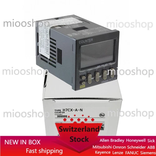 One Omron H7CX-A-N Replace H7CXAN Digital Counter New In Box US Free TAX