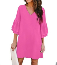 BELONGSCI Women's Summer Dress SIZE L NEW WITH TAGS