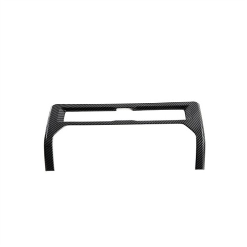 Cubierta de ventilación de salida de aire central de fibra de carbono para Mitsubishi Triton 2023 2024 - Imagen 5 de 6