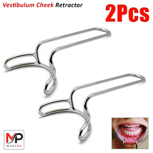 Retractor de mejillas y labios vestíbulo instrumento quirúrgico abridor bucal dental retractor - Imagen 4 de 12