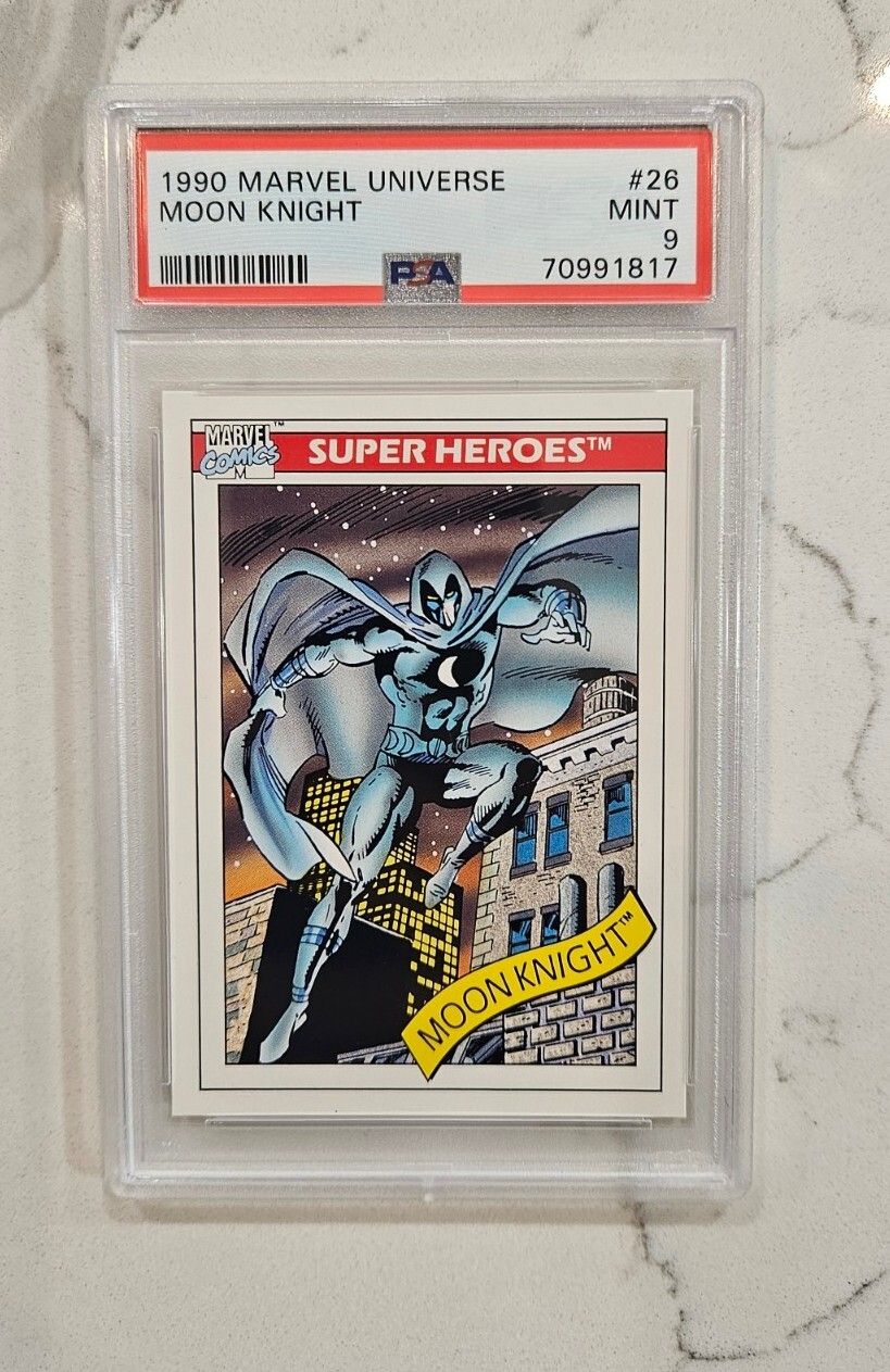 1990 Marvel Universe #26 Moon Knight PSA 9 MINT